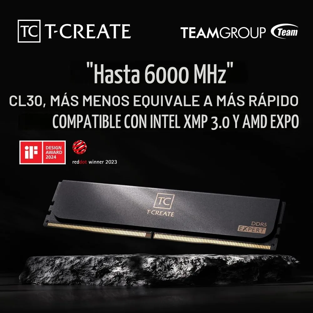 TEAMGROUP T-Create Expert 32GB (2x16) DDR5 6000MHz CL30 foto 3