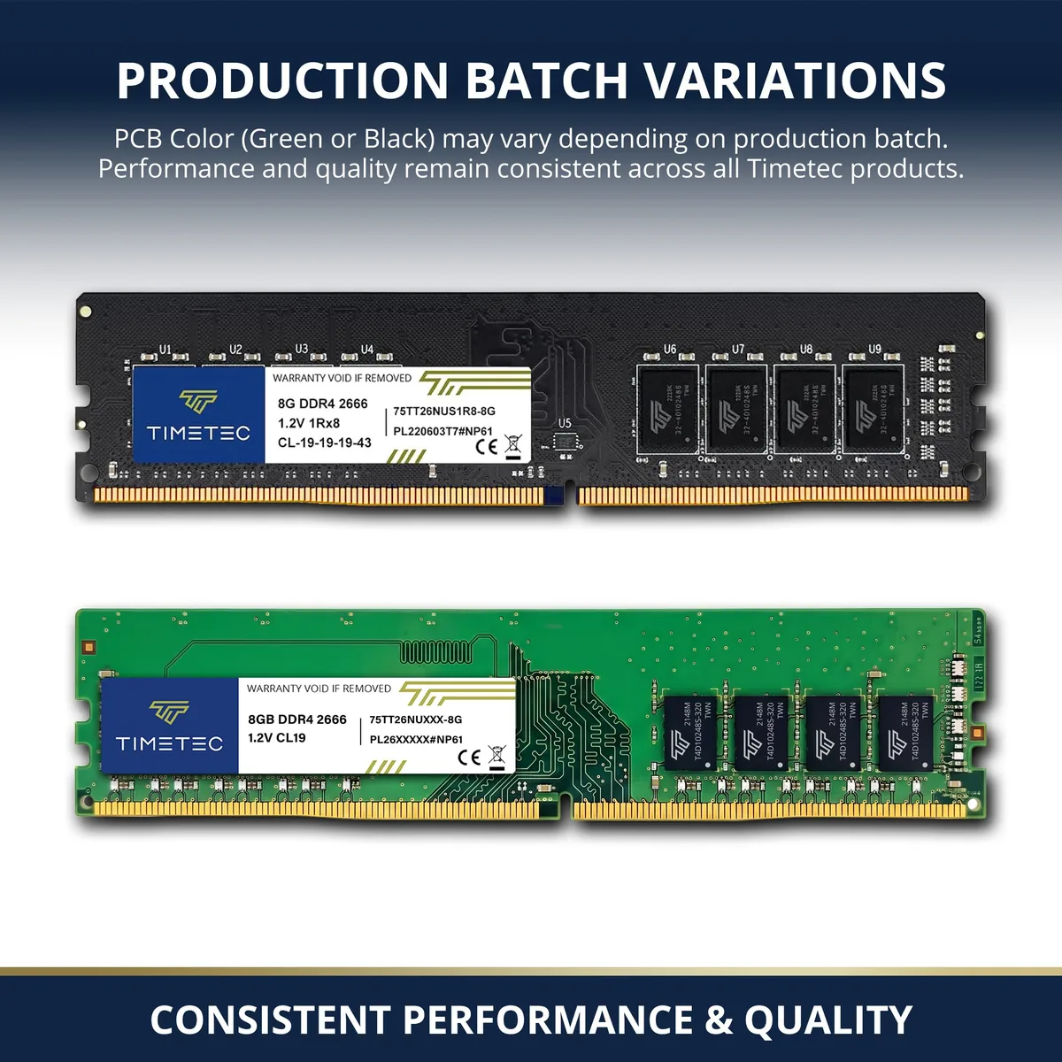 Timetec 16GB (2x8GB) DDR4 2666MHz foto 2
