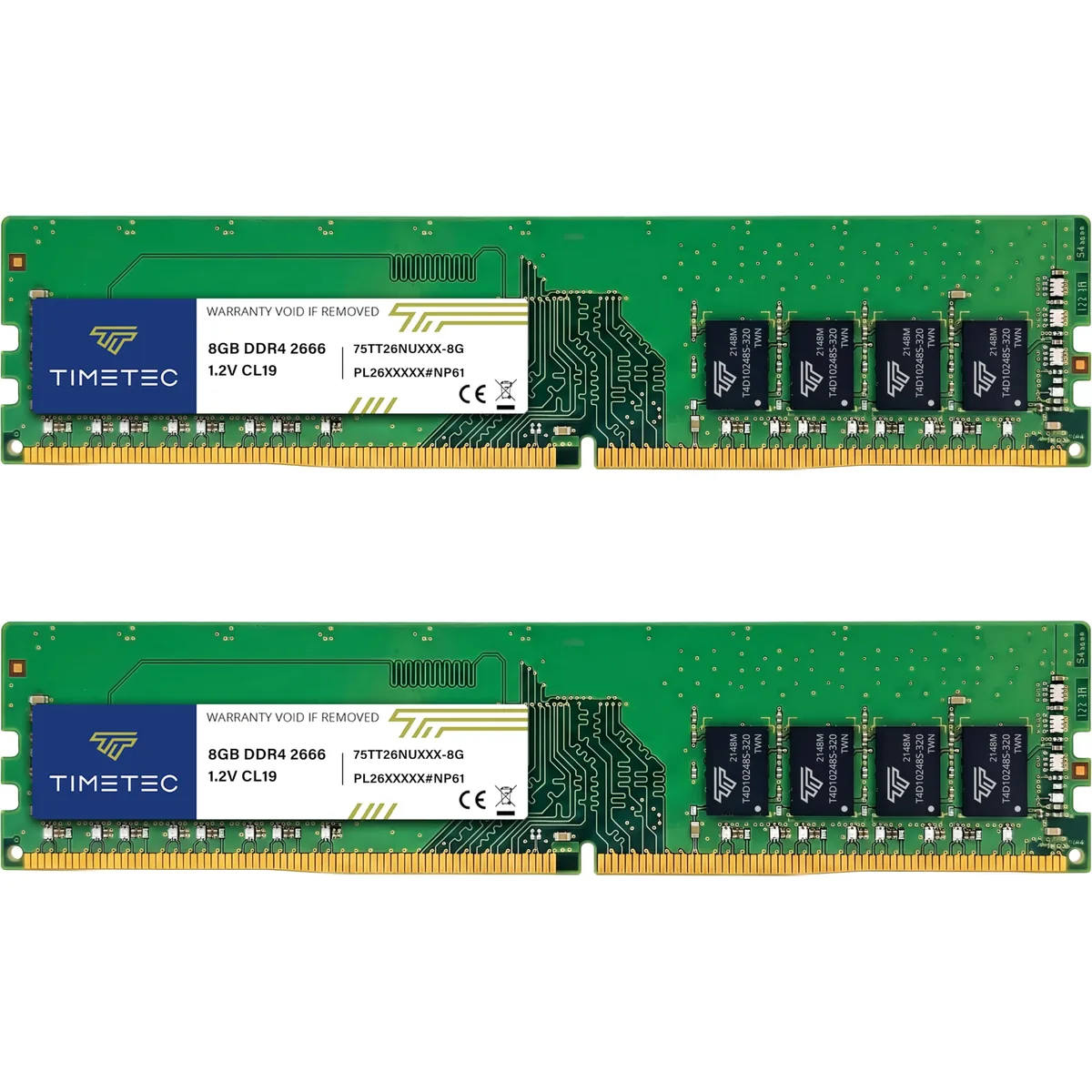 Timetec 16GB (2x8GB) DDR4 2666MHz foto 3