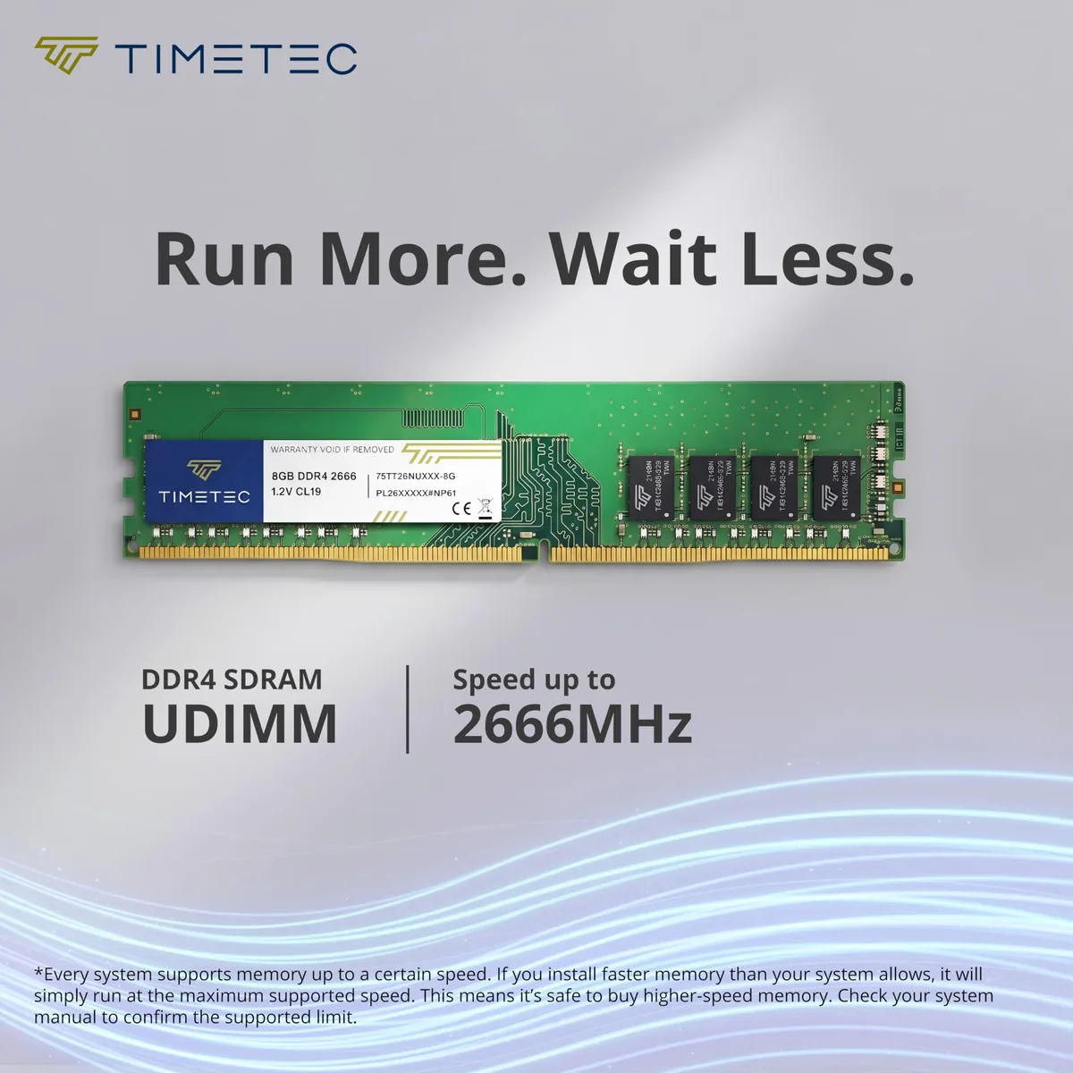 Timetec 16GB (2x8GB) DDR4 2666MHz foto 4