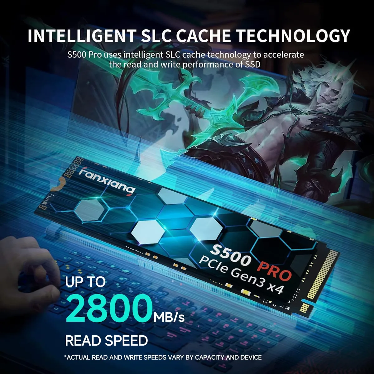 fanxiang S500 Pro 256GB NVMe PCIe Gen3 foto 2