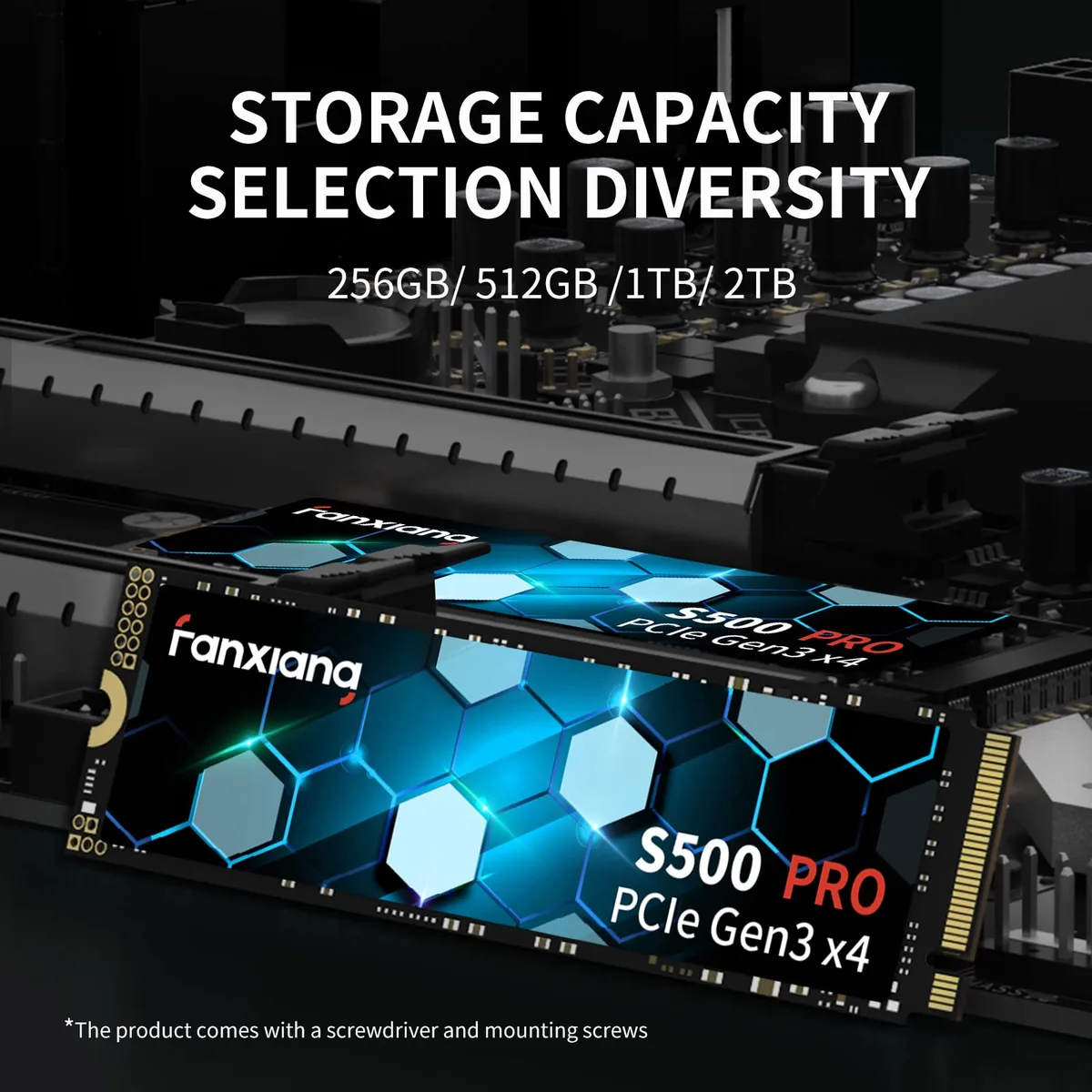 fanxiang S500 Pro 256GB NVMe PCIe Gen3 foto 6