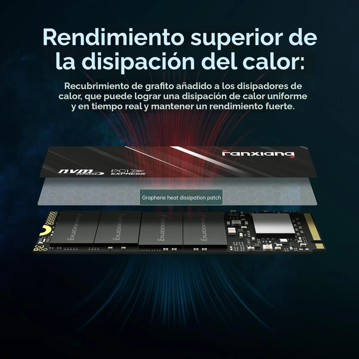 fanxiang S501Q 512GB NVMe PCIe Gen3 foto 4