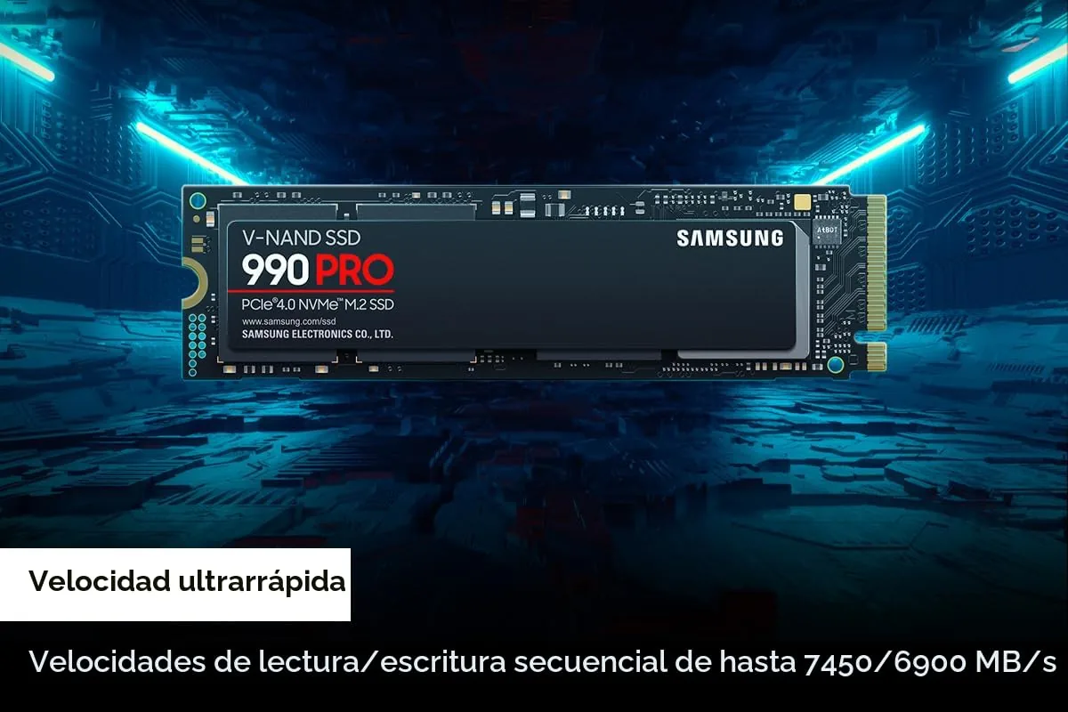 Samsung 990 PRO 1TB NVMe PCIe4.0 foto 2