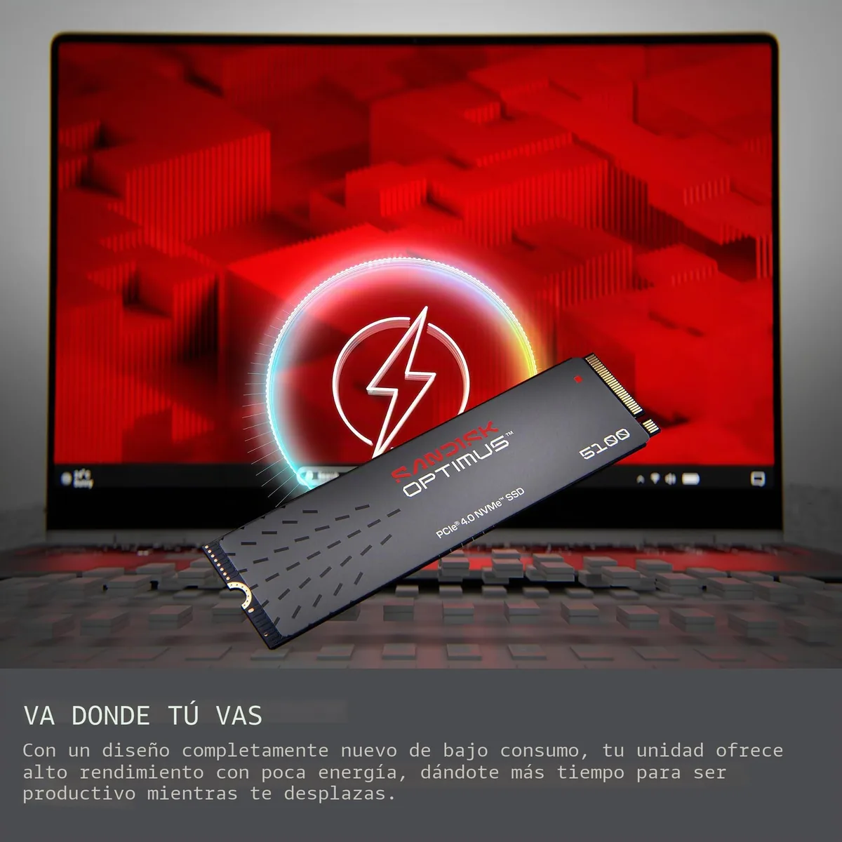 SanDisk Optimus 5100 500GB NVMe PCIe4.0 foto 4