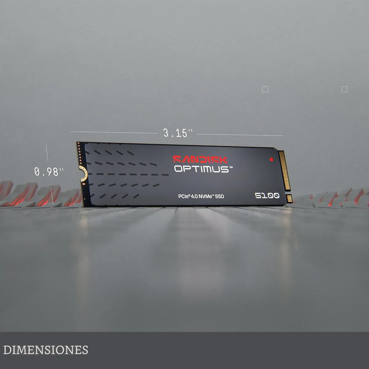 SanDisk Optimus 5100 500GB NVMe PCIe4.0 foto 6