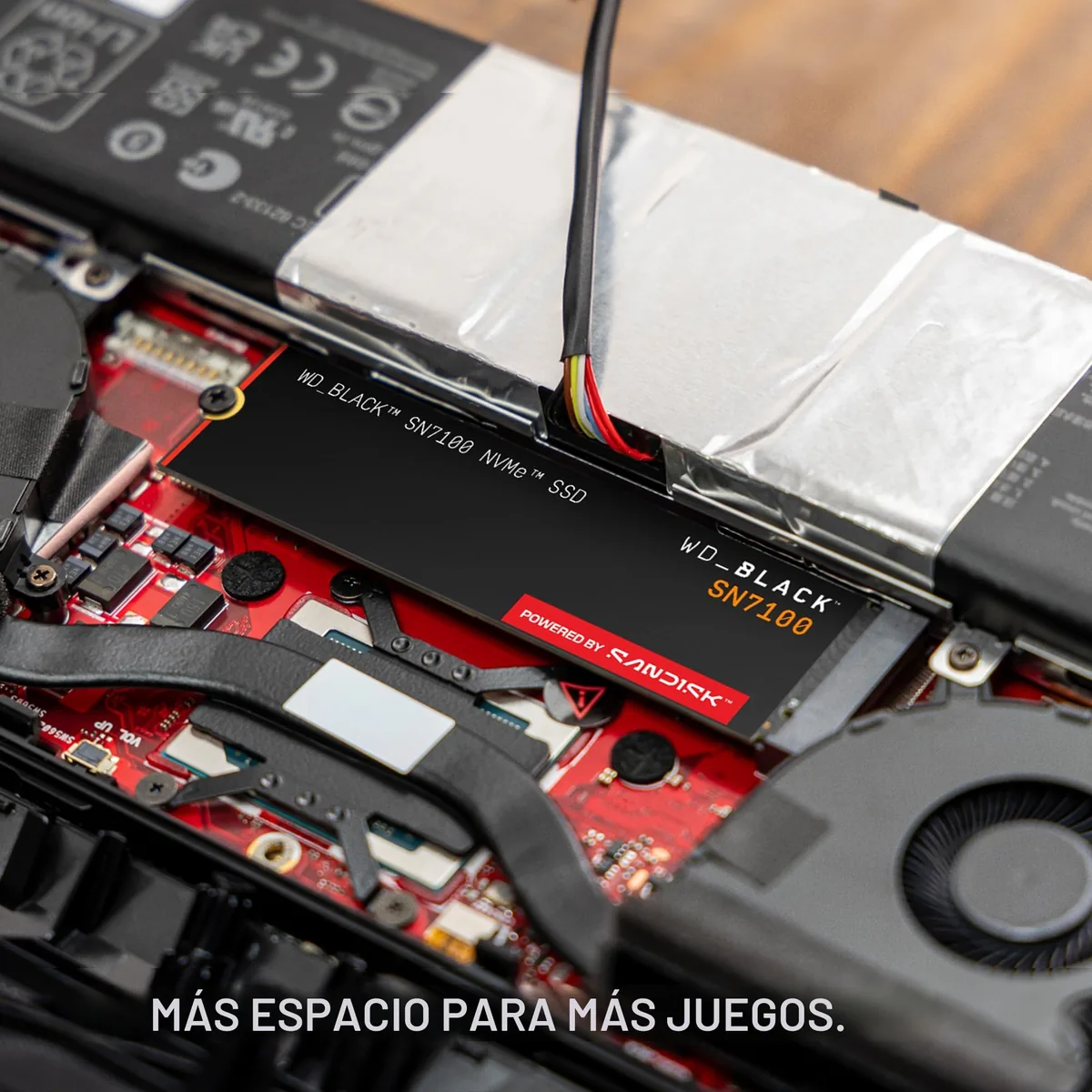 WD_Black SN7100 500GB NVMe PCIe4.0 foto 5